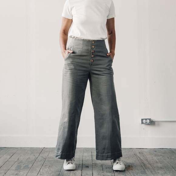 Ilana Kohn Pants - Ilana Kohn Mallin Pants in Peat 12